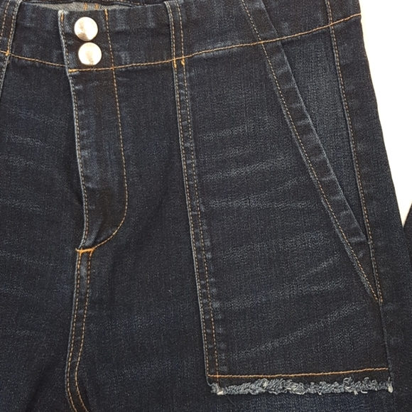 Rag & Bone Denny Jeans with Frayed Hem in Warsaw 2 - Picture 5 of 13